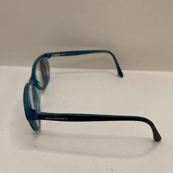 Lulu Guinness Eyeglasses L208 B38 TEA Blue Tortoise Frames Only 60-16-140 - Picture 3 of 6